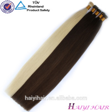 Guangzhou 100% Keratin 0,5G Fusion Remy Doppel gezogene I-Tip Haarverlängerung